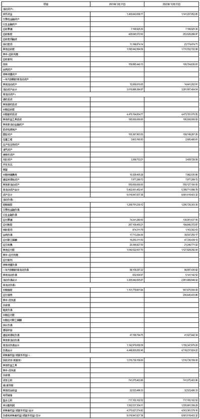 welcome皇冠注册_上海紫江企业集团股份有限公司2023第一季度报告