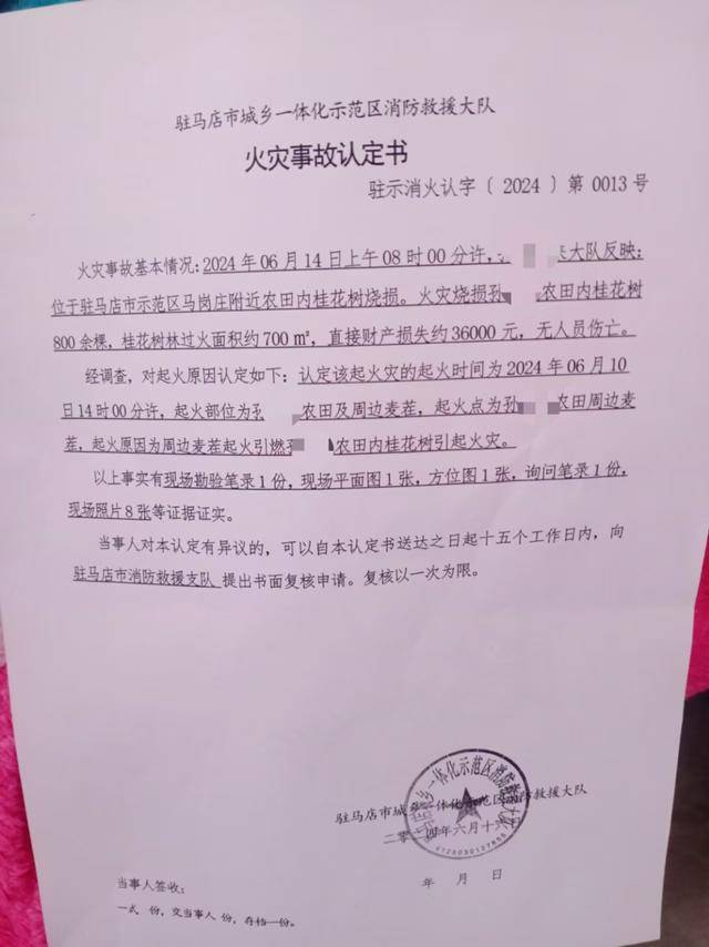 皇冠信用网如何注册_群众近千棵桂花树被烧死皇冠信用网如何注册，为何不立案？驻马店回应