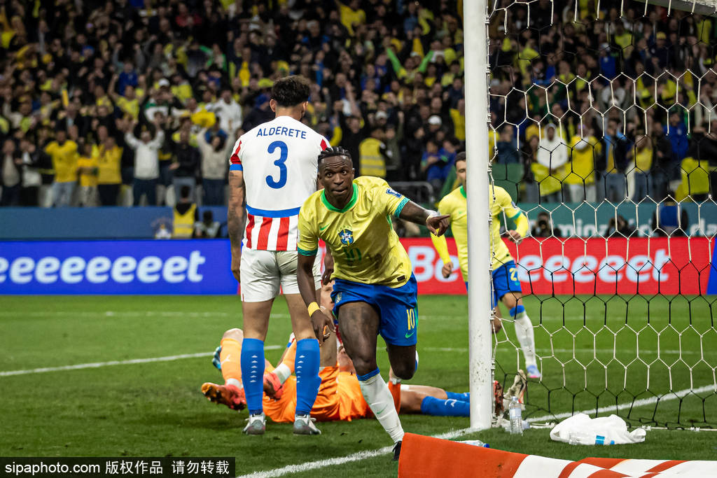 世界杯亚洲外围赛
_世预赛-库尼亚助攻维尼修斯制胜 巴西1-0巴拉圭提前2轮出线