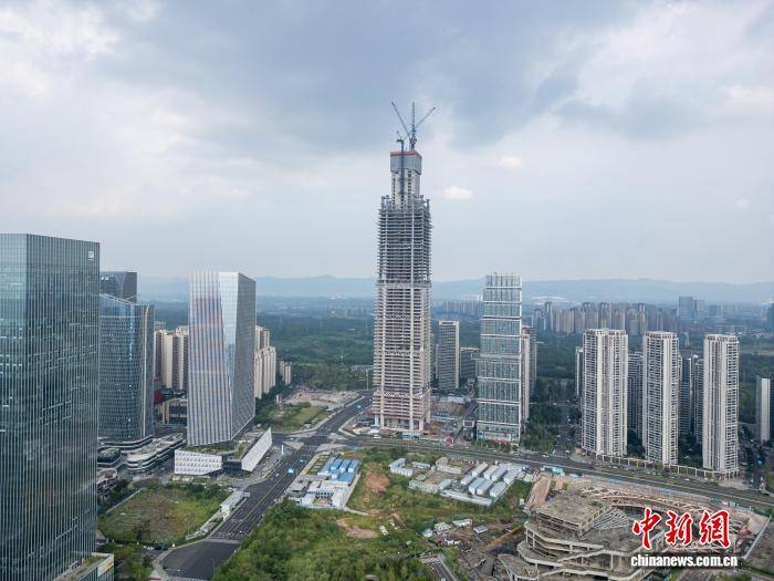 皇冠信用网代理流程_成都489米超高层项目建设高度超越当地已建成最高建筑